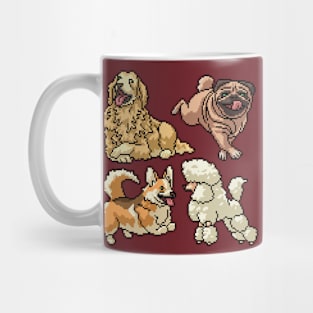 Pixel Dogs Collection Mug